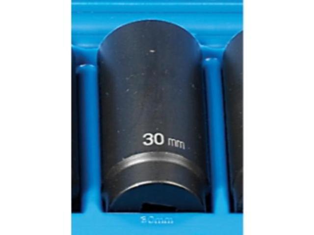 GREY PNEUMATIC 2130MD 1/2' Drive, 30mm Size, Metric Socket, 12 Points, 30mm,