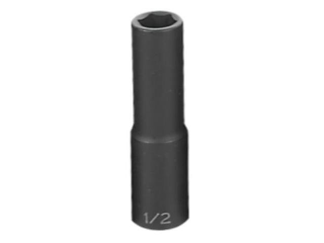GREY PNEUMATIC 2016D 1/2' Drive, 1/2 Size, SAE Socket, 6 Points,