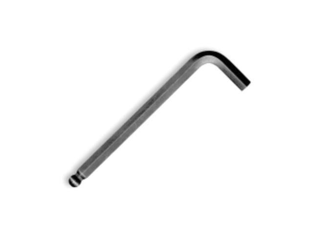 EKLIND 18603 Metric Plain Ball Hex Key, 1.5 mm Tip Size, 3 1/32 in Long, 17/32