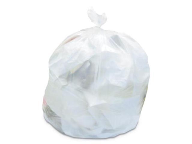 Heritage High-Density Waste Can Liners 45 gal 22 microns 40 x 48 Natural