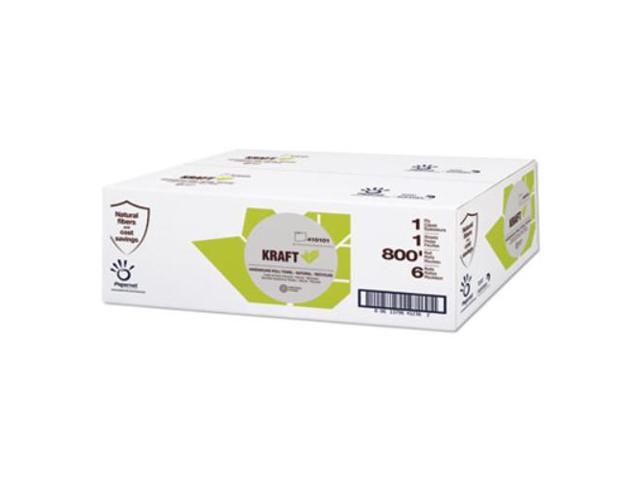 Papernet Heavenly Soft Paper Towel 7.8' x 800 ft Brown 6 Rolls/Carton 410101