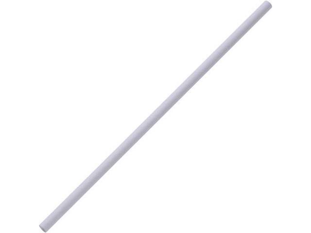 Genuine Joe White Paper Straw, Unwrapped, 1/4'Wx1/4'Lx7-1/4'H, 500/Bx (GJO58946)