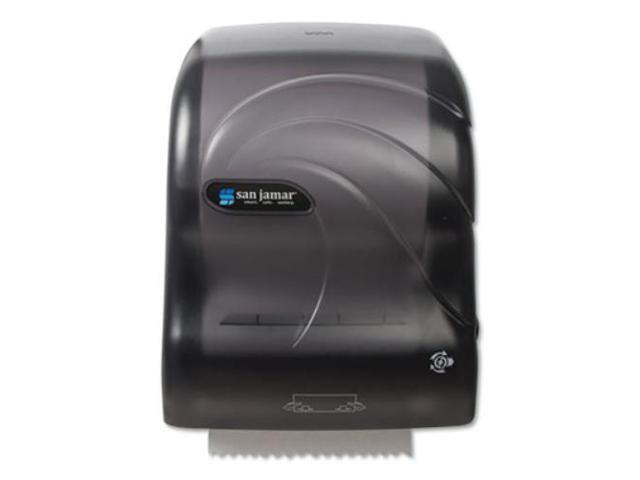 Simplicity Mechanical Roll Dispenser 12 3/8 x 9 1/2 x 14 5/8 Translucent Black T7490TBK