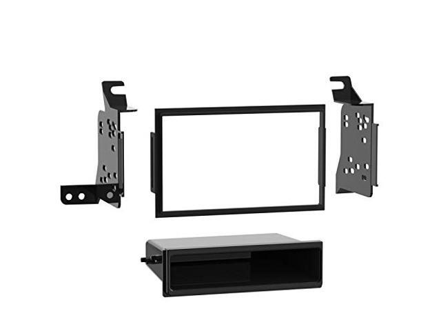 Metra - Dash Kit for Select 2015-2020 Ford Edge DIN DDIN - Black - image 5