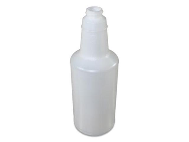 Impact Plastic Bottles with Graduations, 32 oz, Clear, 12/Carton 5032WGDZUN