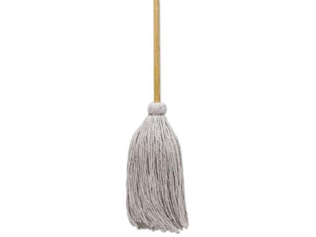Boardwalk Mop Head, Cotton, Cut-End, White, #32 Handle Deck, 6/carton BWKCD50032S Includes six mops per case.