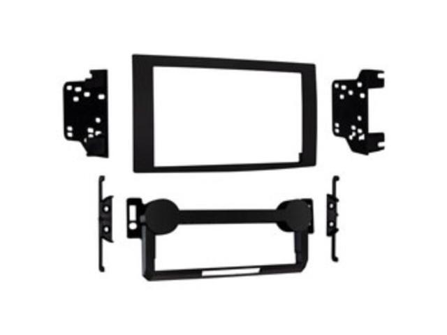 Metra - Dash Kit for Select 2004-2010 Jeep Dodge Grand Cherokee Durango PT Cruiser DDIN - Matte Black - image 7
