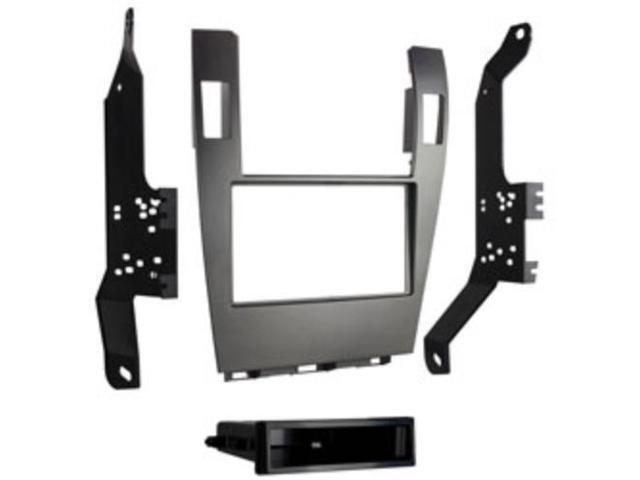 Metra - Dash Kit for Select 2007-2012 Lexus ES DIN DDIN - Black/Gray - image 4