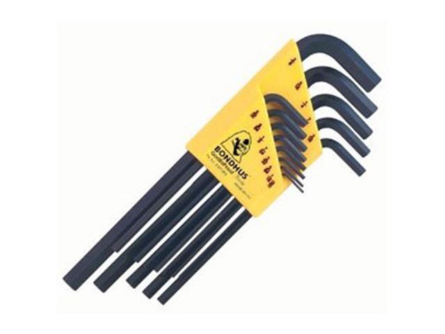 Bondhus 12137 Set 13 Hex L-wrenches (.050-3/8') - Long