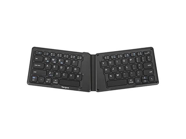 Targus - Ergonomic Foldable Bluetooth Antimicrobial Keyboard - Black - image 2
