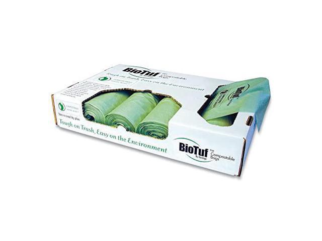 BioTuf Compostable 60-64 Gallon Trash Bags Y9460YE