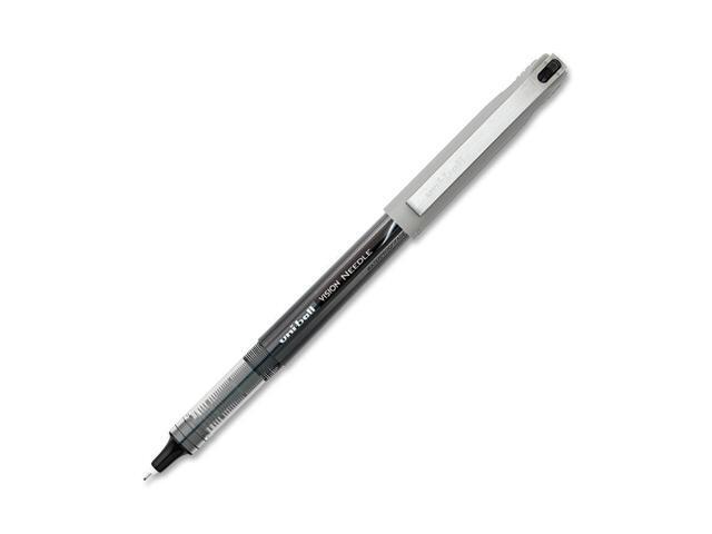 uni-ball VISION Needle Stick Roller Ball Pen,PEN,UB VISN NEEDLE,7MM,BK