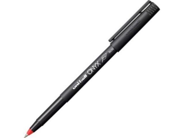 uni-ball ONYX Rollerball Pen,PEN,UNIBALL,ONYX,MICRO,RD