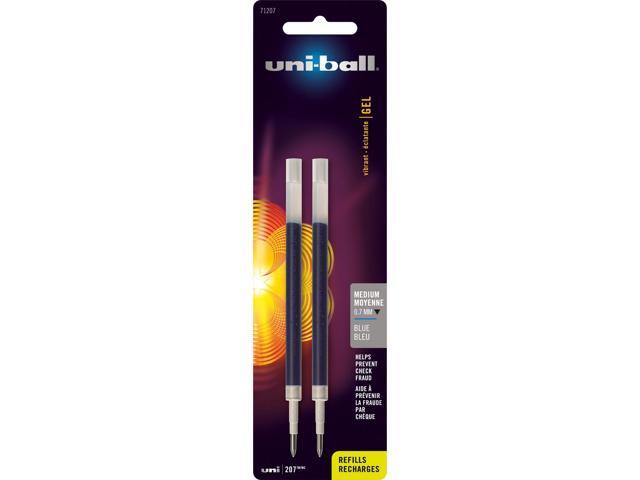 uni-ball Refill for uni-ball Signo Gel 207 Pens,REFILL,GEL207,RBL,BE,2PK