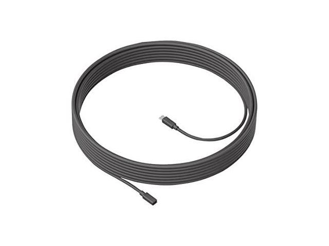 Logitech - MeetUp Microphone Extension Cable - 33 FT - Gray - image 10