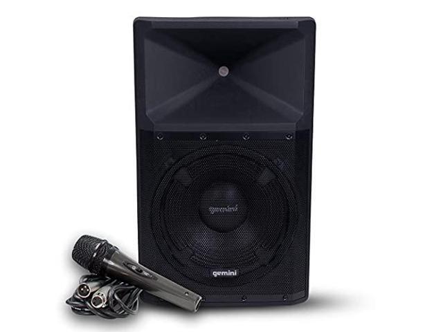 Gemini GSP-2200 15 Powered PA Speaker System with Bluetooth Mic 2200W Big DJ Speaker for Events and Parties - image 4
