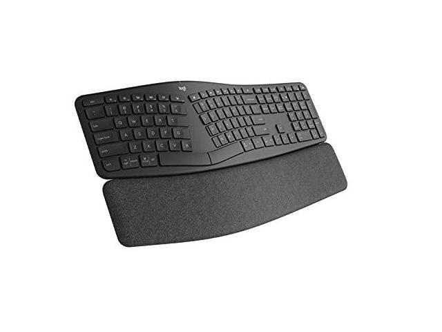 Logitech - ERGO K860 For Business Ergonomic Wireless Scissor Low-Profile Switch Keyboard with Ergonomic Split Design - Graphite - image 12