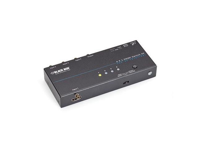 Black Box 4K HDMI Switch 4 x 1
