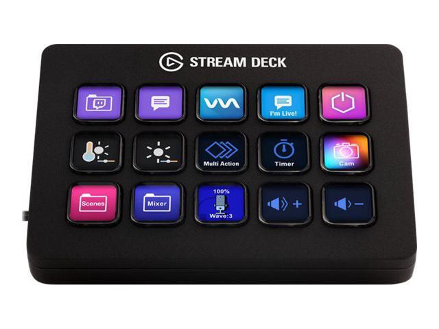 Elgato - Stream Deck MK.2 Full-size Wired USB Keypad with 15 Customizable LCD keys and Interchangeable Faceplate - Black - image 5