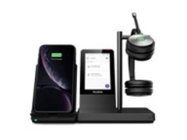 yealink wh66 dual teams wireless noise canceling headset - this workstation works with usb enabled computers, deskphones and softphones and can...