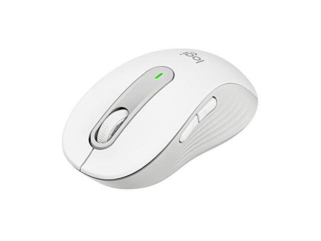 Logitech Signature M650 Mouse - Wireless - Bluetooth/Radio Frequency - Off White - USB - 4000 dpi - Scroll Wheel - Medium Hand/Palm Size -...