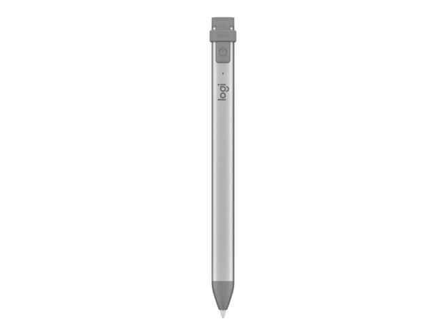 Logitech - Crayon Digital Pencil for All Apple iPads (2018 releases and later) - Mid Gray - image 8