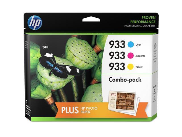 HP - 933 3-Pack Standard Capacity Ink Cartridges - Cyan/Magenta/Yellow - image 6