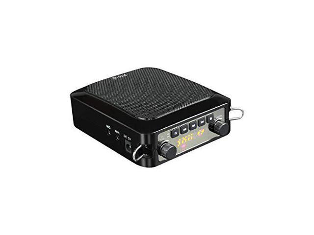 HamiltonBuhl Amp-Up! Personal UHF Voice Amplifier with Wireless Microphone - Black PA-25W