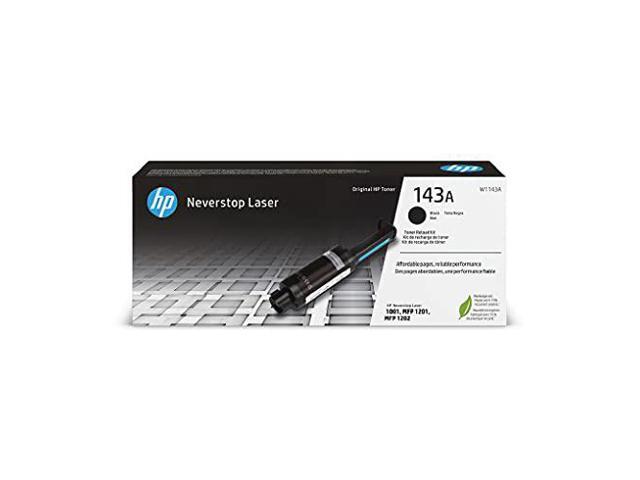 HP 143AD Dual Pack Black Original Neverstop Toner Reload Kit, ~2,500 pages,
