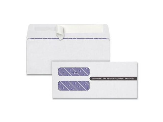 Tops 1099 Double Window Envelope, 3.75 x 8.75, White, 24/PK (TOP2222PS3)