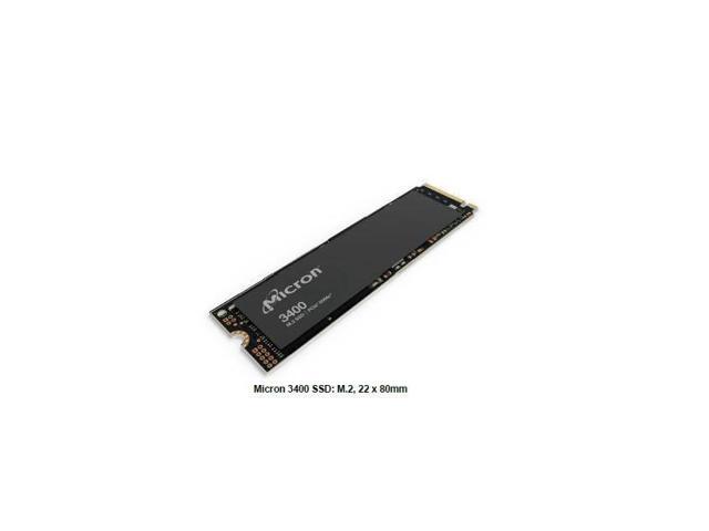 Micron 3400 Series M.2 2280 2TB PCI-Express 4.0, NVMe 1.4 TLC Internal Solid State Drive (SSD) MTFDKBA2T0TFH-1BC1AA