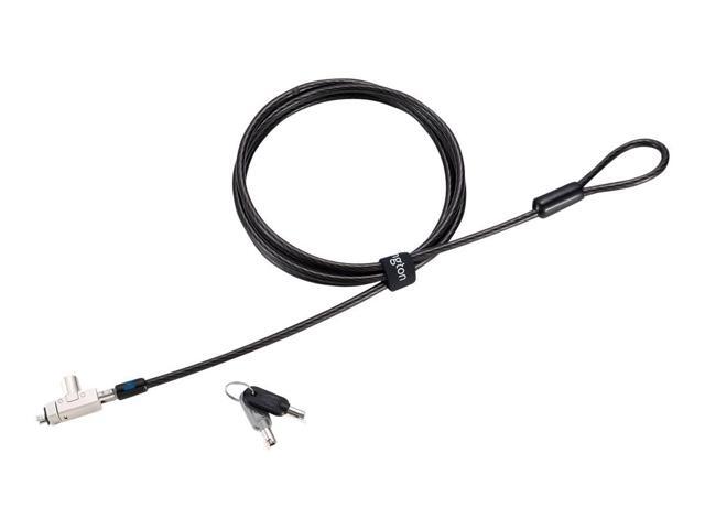 Kensington Slim N17 2.0 Keyed Laptop Lock for Wedge-Shaped Slots K60500WW