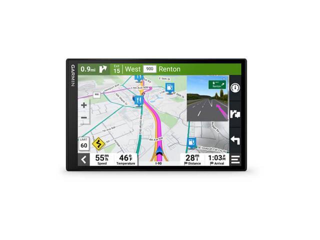 Garmin - DriveSmart 86 8" GPS with Built-In Bluetooth, Map Updates and Traffic Updates - Black - image 8