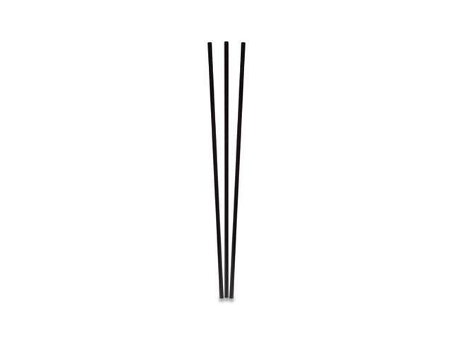 Unwrapped Round Stirrers 7.75' Polypropylene Black 500/Pack BEP1241207