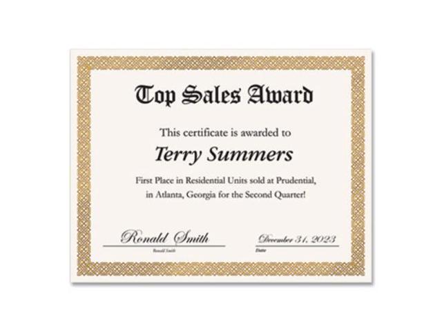 Great Papers Braided Foil 8.5 x 11 Certificates 963006