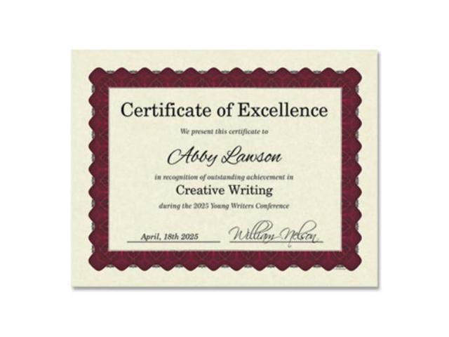 Great Papers Metallic 8.5 x 11 Certificates 460166