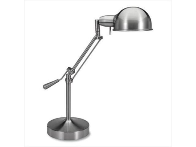 V-LIGHT Pharmacy Style CFL Desk Lamp Brushed Nickel VS687372BN