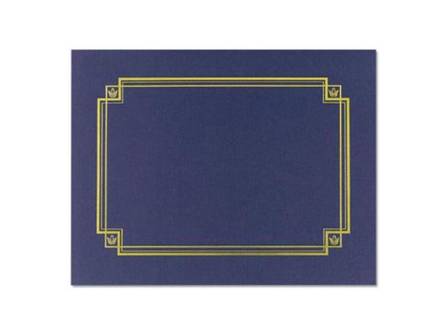 Great Papers Premium Textured Certificate Holder Navy 938903