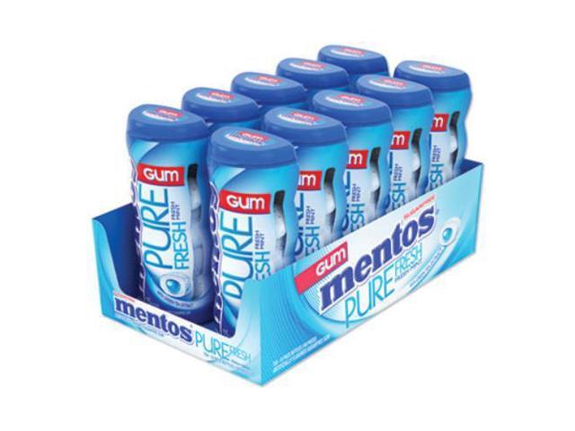 Pure Fresh Sugar-Free Gum Mint 15 Pieces/Pack 10 Packs/Box VAM1463620