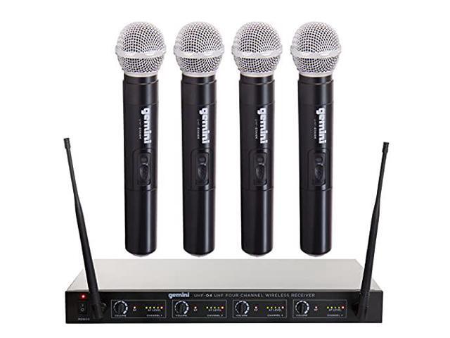 Gemini Pro Audio Live Stage Studio PA DJ Karaoke Handheld Wireless Microphones - image 11