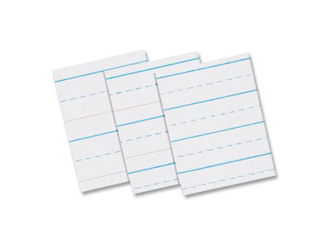 Pacon Picture Story Paper, 5/8' Long Rule, 1-Sided, 8.5 x 11, 500/PK (PAC826002)