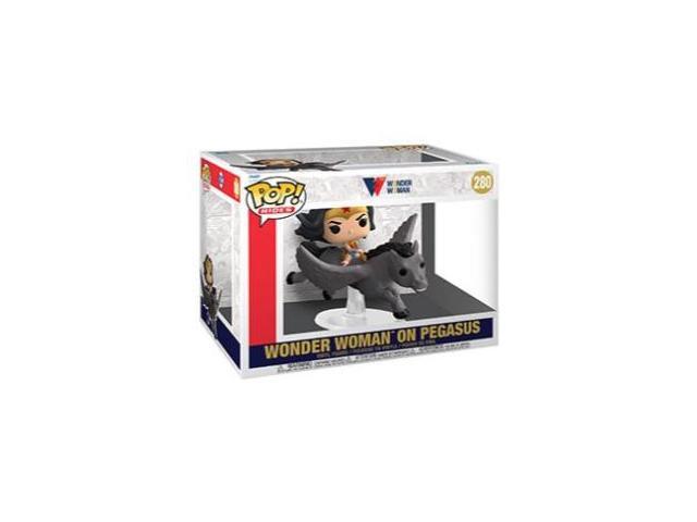 FUNKO POP! RIDE SUPER DELUXE: Wonder Woman 80th- Wonder Woman on Pegasus