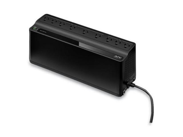 APC - Back UPS, 900VA/480W, Floor/Wall Mount 120V, 9x NEMA 5-15R outlets, USB Type A Port - Black - image 9