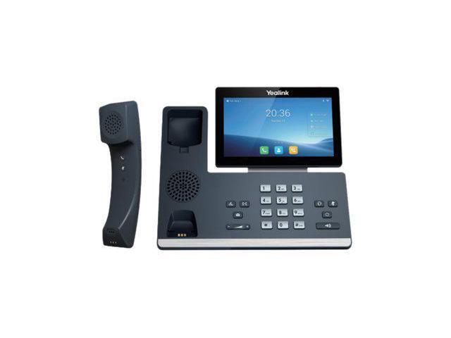 yealink t58w-with camera 16 lines. 7-inch color touch screen display. dual usb ports, dual-port gigabit ethernet, poe, power adapter not included...