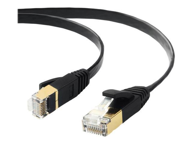 UPC 649659001114 product image for Edimax Pro-Grade CAT7 25ft Shielded Flat Ethernet Cable - U/FTP Design EA3 Serie | upcitemdb.com