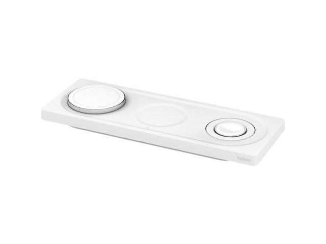 BELKIN WIZ016TTWH BOOST CHARGE PRO White 3-in-1 Wireless Charging Pad with MagSafe