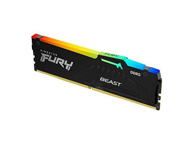 KINGSTON 32GB 4800MT/s DDR5 CL38 DIMM FURY Beast Black RGB