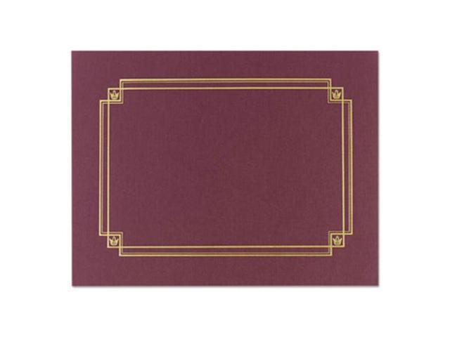 Great Papers Premium Textured Certificate Holder Burgundy 939503