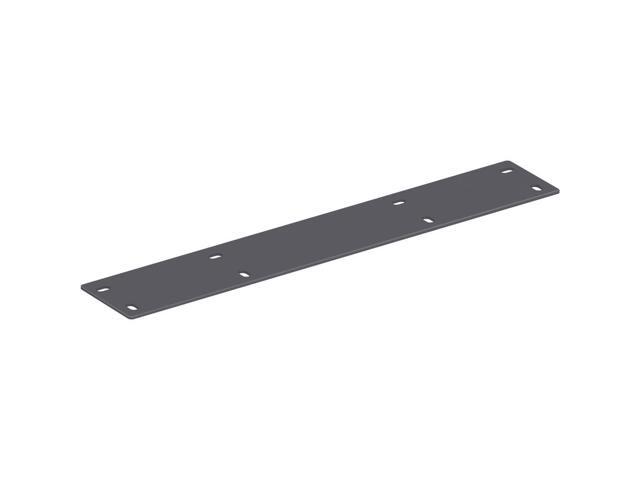 HON Mod Flat Bracket, 24'D, Graphite Finish HLPLFB24