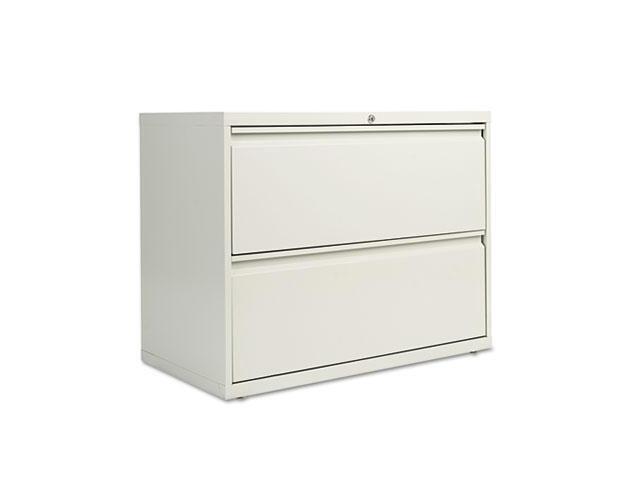 Alera 2-Drawer Lateral File, Light Gray, 36' x 18' x 28', Each (ALEHLF3629LG)